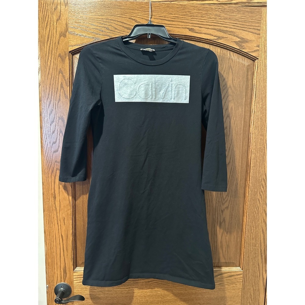 Women's Calvin Klein 3/4 length sleeve‎  shirt dress